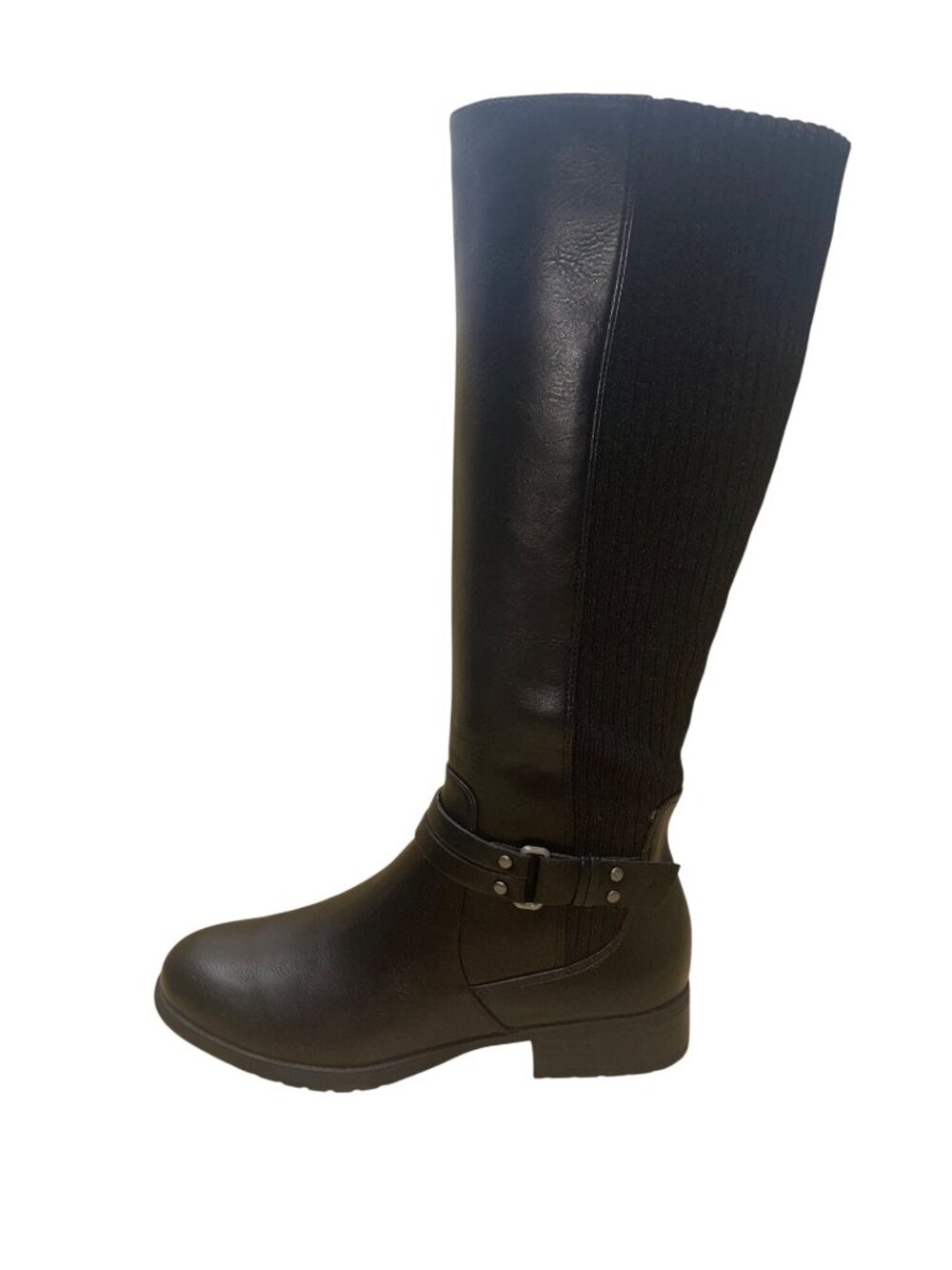 LifeStride Women’s Black Knee Soft System High Riding Boots Size 7M - Picture 4 of 10